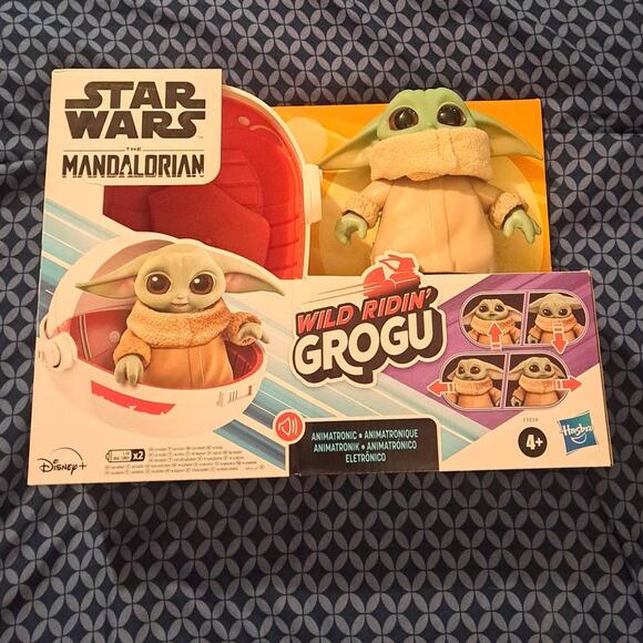 STAR WARS Wild Ridin' Grogu The Child Baby Yoda Animatronics Toy - Picture 4 of 5